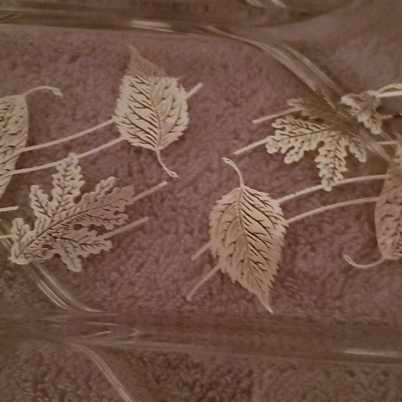 Silver City Glass Relish Dish - Picture 4 of 7